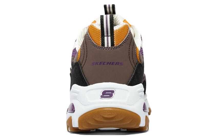 (W) Skechers D'lites 1.0 'White Black Brown' 圖 5