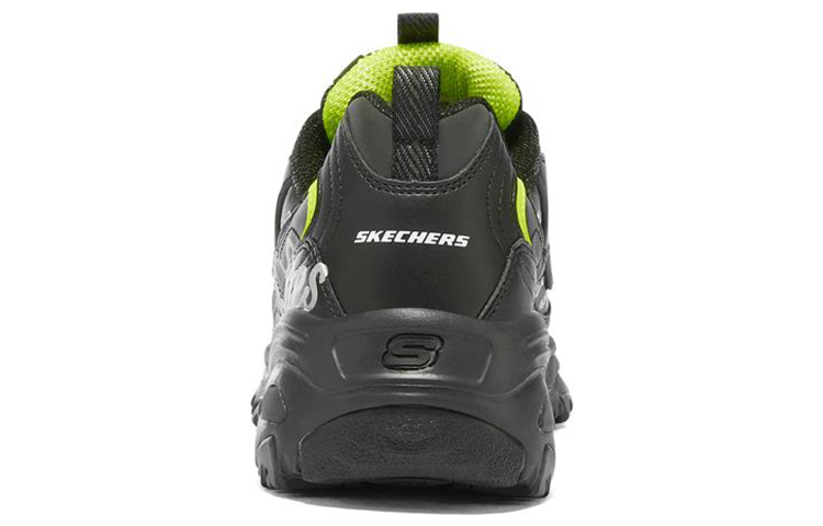 (W) Skechers D'Lites 1.0 'White Black Green' 圖 4