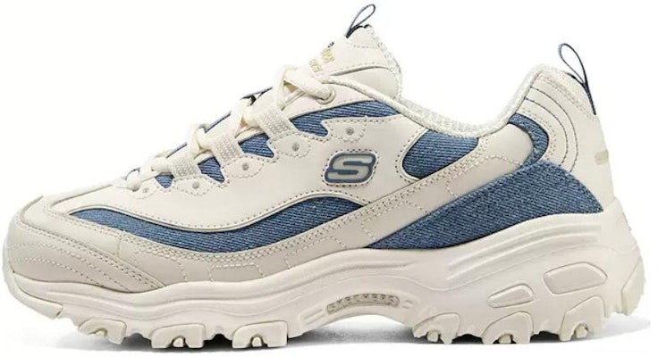 (W) Skechers D'LITES 1.0 'Putih Biru' 896202-NTBL Buy (W) Skechers D'LITES 1.0 'Putih Biru' 896202-NTBL