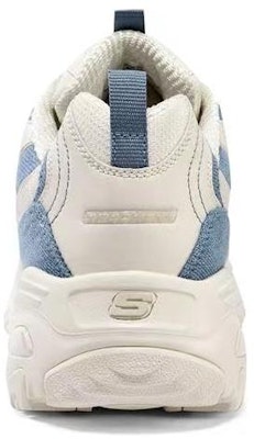 (W) Skechers D'LITES 1.0 'Putih Biru' 896202-NTBL Shop (W) Skechers D'LITES 1.0 'Putih Biru' 896202-NTBL