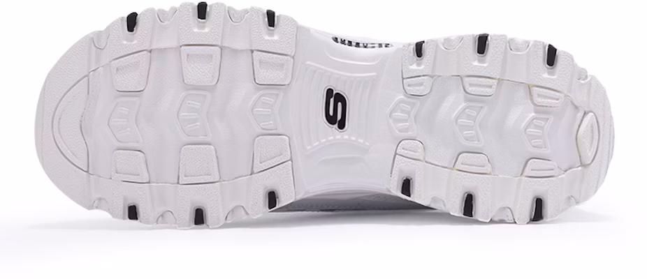 (W) Skechers D'Lites 1.0 白色低帮鞋 149227-WBK Shop (W) Skechers D'Lites 1.0 白色低帮鞋 149227-WBK