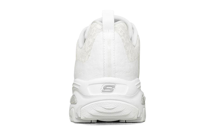 (W) Skechers D'Lites 1.0 Fashion Low Chunky Shoes White 圖 4