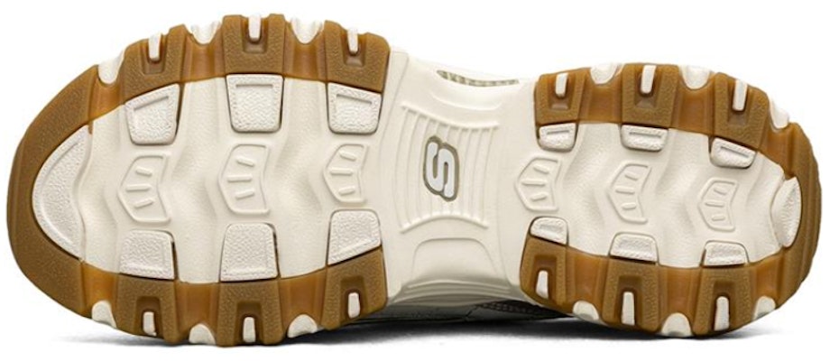 (Women) Skechers D'lites 1.0 White/Gold 149246-WHT Purchase (Women) Skechers D'lites 1.0 White/Gold 149246-WHT