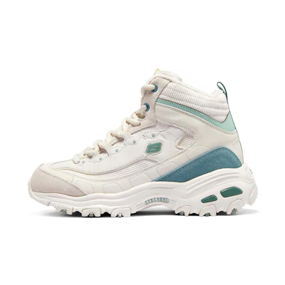 (W) Skechers DLites 1.0 'White Blue'