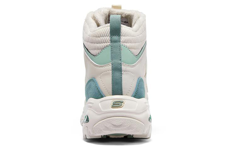 Shop (W) Skechers DLites 1.0 'Putih Biru' 167570-NTGR