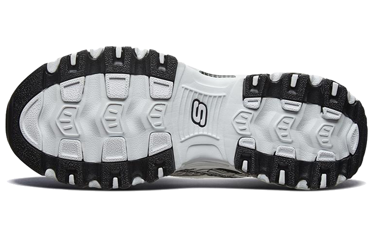 (W) Skechers D'lites 1.0 'Black White Gray' 圖 5