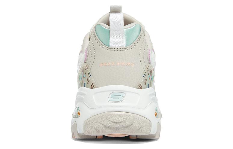 Shop (W) Skechers D'Lites 1.0 'Blanco Gris Rosa' 149642-WMLT