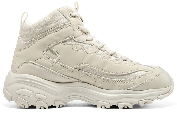 (W) Skechers DLites 1.0 Shoes 'Beige' 圖 2