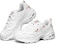 Lookbook (W) Skechers D'lites 1.0 'Putih Bunga' 66666325-WHT