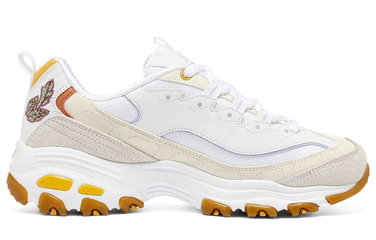 (W) Skechers D'Lites 1.0 Daddy Shoes White 圖 2