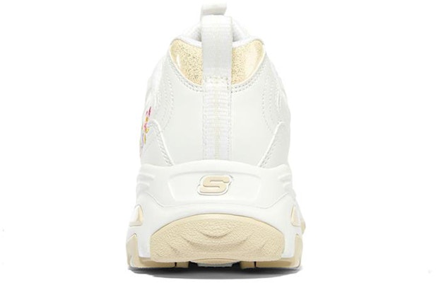 Skechers D'Lites 1.0 低筒阿爸鞋 女款 白彩色 Shop Skechers D'Lites 1.0 低筒阿爸鞋 女款 白彩色