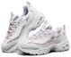 Lookbook (W) Skechers D'Lites 1.0 Low-Top Kasut Daddy Putih/Ungu 11981-WLV