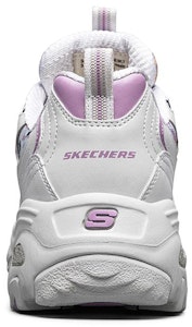 Skechers D‘Lites 1.0 低幫老爹鞋 女款 白紫色 Shop Skechers D‘Lites 1.0 低幫老爹鞋 女款 白紫色