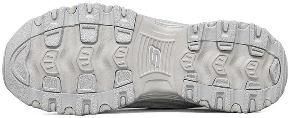 (Women) Skechers D'Lites 1.0 Low-Top Running Shoes White/Silver 149231-WSL Purchase (Women) Skechers D'Lites 1.0 Low-Top Running Shoes White/Silver 149231-WSL