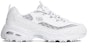 (W) Skechers D'LITES 1.0 'Putih Perak' 896235-WSL