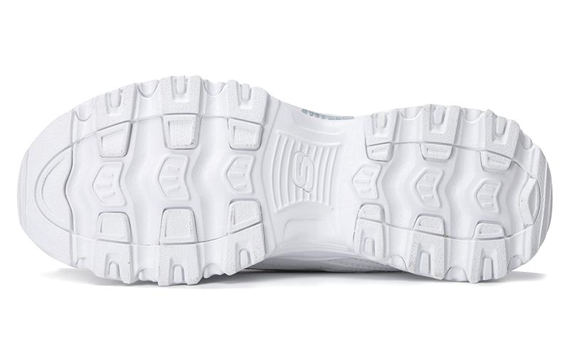 Purchase Skechers D'LITES 1.0 減震防滑耐磨 低筒 老爹鞋 女款 白銀色