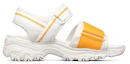 Order Skechers D‘Lites 1.0 露趾平底運動涼鞋 女款 黃白