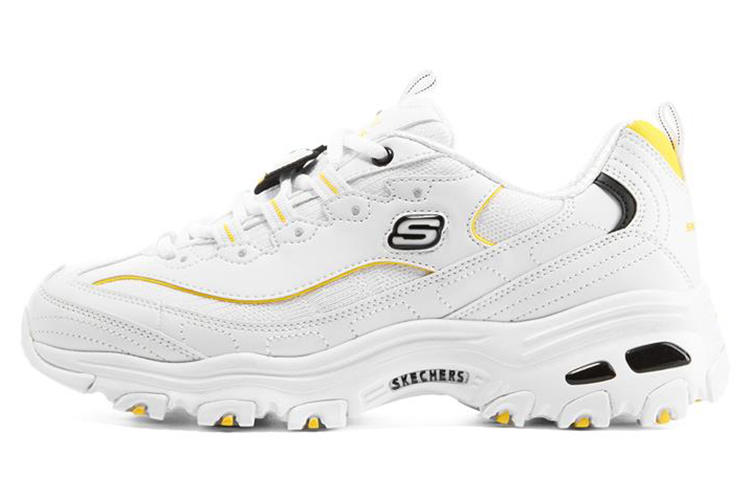 Buy Skechers D‘Lites 1.0 防滑低筒懷舊風鞋款 女士 白黃色