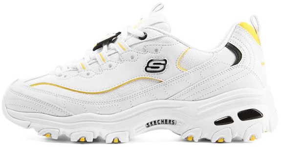 (W) Skechers D'Lites 1.0 'Putih Kuning' 896140-WYL Buy (W) Skechers D'Lites 1.0 'Putih Kuning' 896140-WYL