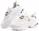 Lookbook (W) Skechers D'Lites 1.0 'Putih Kuning' 896140-WYL
