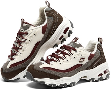(W) Skechers D'Lites 1.0 'Rojo Vino Marrón' 149906-BUGY Order (W) Skechers D'Lites 1.0 'Rojo Vino Marrón' 149906-BUGY