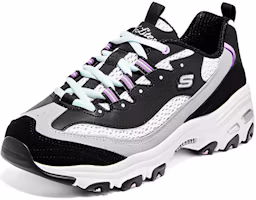 Lookbook (Women) Skechers D'LITES 1.0 'Black' 896209-BKPR