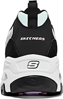 Shop (Women) Skechers D'LITES 1.0 'Black' 896209-BKPR