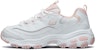 (W) Skechers D'lites 1.0 Merah Jambu/Putih 66666214-WPK