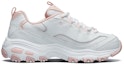 Order (W) Skechers D'lites 1.0 Merah Jambu/Putih 66666214-WPK