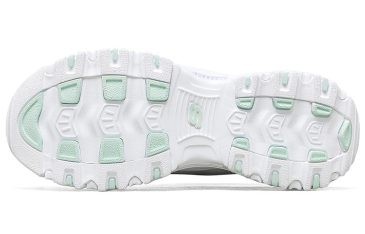 (W) Skechers D'Lites 1.0 'White Light Green' 圖 5
