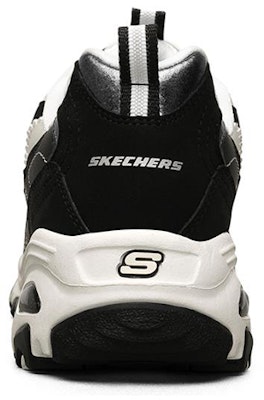 (Women) Skechers D Lites 1.0 Low Chunky Shoes Black 149463-BKW Shop (Women) Skechers D Lites 1.0 Low Chunky Shoes Black 149463-BKW