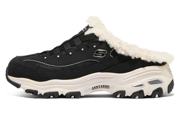 (W) Skechers D'Lites 1.0 'Black'