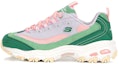 Buy (W) Skechers D'Lites 1.0 Kasut Trendy Hijau/Merah Jambu 149906-GRPK