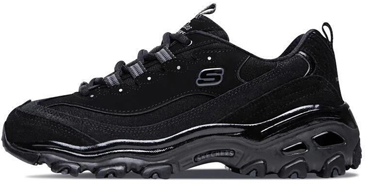 women-skechers-d-lites-1-0-black-low-top-11929-bbk
