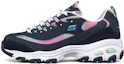 Buy (W) Skechers D'Lites 1.0 Sepatu Lari Rendah Biru 149467-NVMT