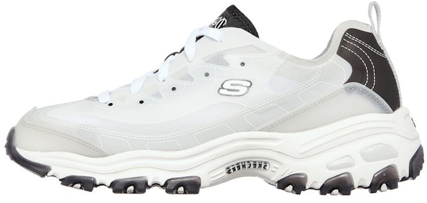 (Women) Skechers D'Lites 1.0 Low-Top Running Shoes Grey 149235-WBK Buy (Women) Skechers D'Lites 1.0 Low-Top Running Shoes Grey 149235-WBK