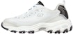 (W) Skechers D'Lites 1.0 Kasut Larian Bertumit Rendah Kelabu 149235-WBK