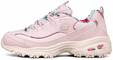 (Women) Skechers D'Lites 1.0 Low-Top Running Shoes Pink 149464-PKMT (Women) Skechers D'Lites 1.0 Low-Top Running Shoes Pink 149464-PKMT