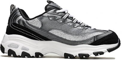 Order Skechers D‘Lites 1.0 低幫運動鞋 女款 黑銀色