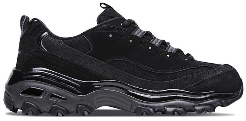 (Women) Skechers D'LITES 1.0 Low-Top Running Shoes Black 11929-BBK Order (Women) Skechers D'LITES 1.0 Low-Top Running Shoes Black 11929-BBK