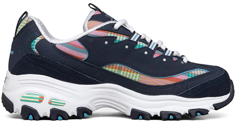 (W) Skechers D'Lites 1.0 Sepatu Lari Rendah Biru 149467-NVMT Order (W) Skechers D'Lites 1.0 Sepatu Lari Rendah Biru 149467-NVMT
