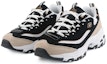 Lookbook (W) Skechers D Lites 1.0 Kasut Larian Low-Top Hitam/Emas 66666228-BKGD