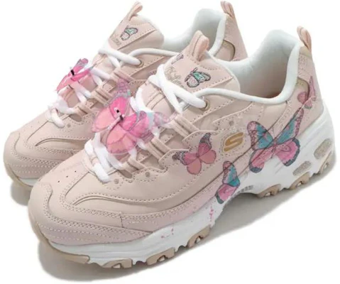 (W) Skechers D'lites 1.0 Kasut Larian Rendah Wanita Warna Merah Jambu 149233-LTPK Lookbook (W) Skechers D'lites 1.0 Kasut Larian Rendah Wanita Warna Merah Jambu 149233-LTPK