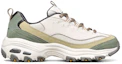 Lookbook (Women) Skechers D'Lites 1.0 Low-Top Running Shoes Green '' 13167-NTOL