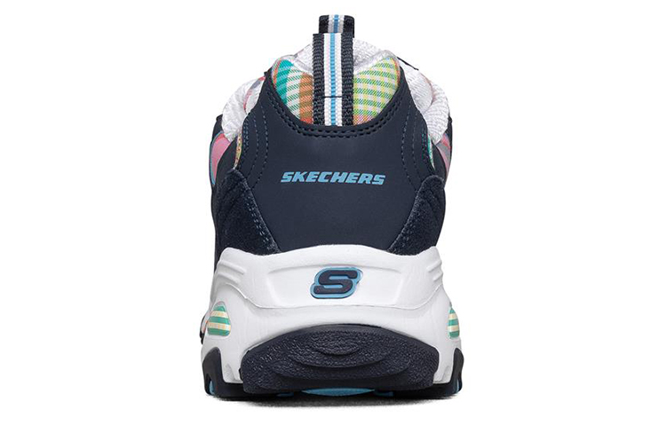 Shop (W) Skechers D'Lites 1.0 Sepatu Lari Rendah Biru 149467-NVMT