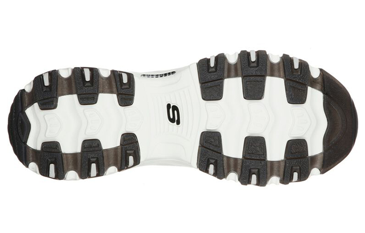 Shop (W) Skechers D'Lites 1.0 Tenis Low-Top para Correr Gris 149235-WBK