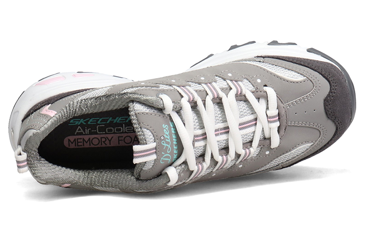 Shop (W) Skechers D'Lites 1.0 Zapatillas Deportivas Bajas Gris 11947-GYLP