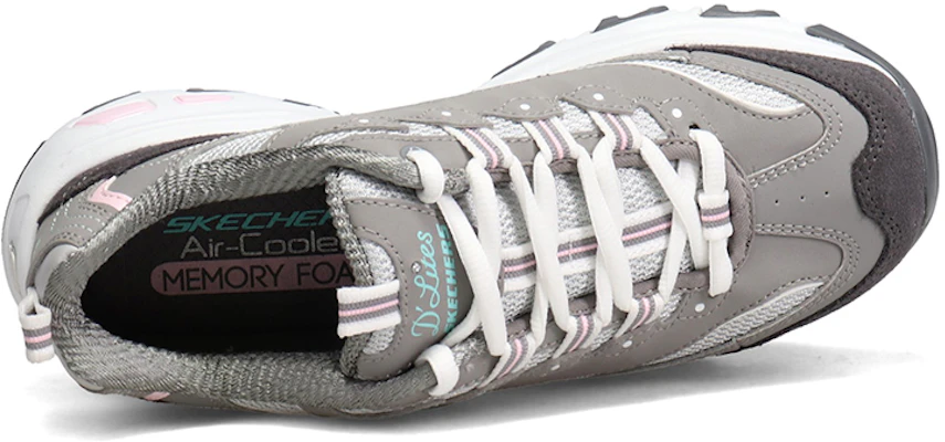 (W) Skechers D'Lites 1.0 Zapatillas Deportivas Bajas Gris 11947-GYLP Shop (W) Skechers D'Lites 1.0 Zapatillas Deportivas Bajas Gris 11947-GYLP