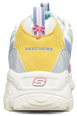 (W) Skechers D'lites 1.0 Kasut Lari Low-Top Biru/Merah Jambu/Kuning 149475-WMLT Shop (W) Skechers D'lites 1.0 Kasut Lari Low-Top Biru/Merah Jambu/Kuning 149475-WMLT
