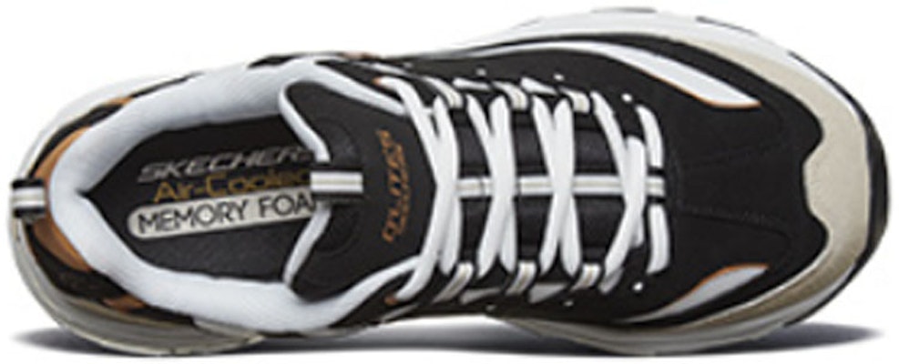 (Women) Skechers D Lites 1.0 Low-Top Running Shoes Black/Gold 66666228-BKGD Purchase (Women) Skechers D Lites 1.0 Low-Top Running Shoes Black/Gold 66666228-BKGD